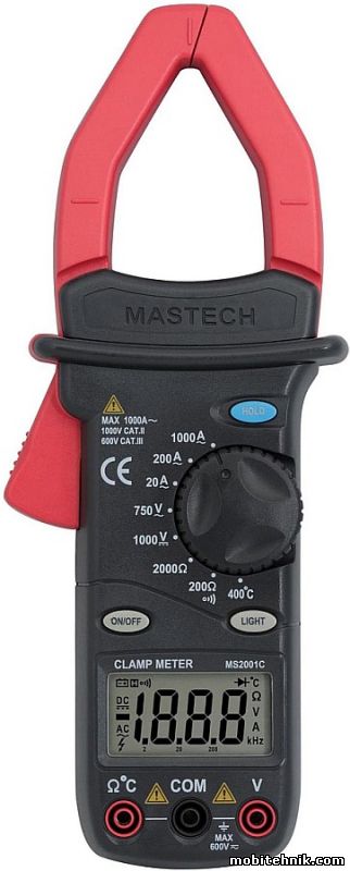 Mastech MS2001C Токовые клещи