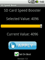 SD Card Speed Booster