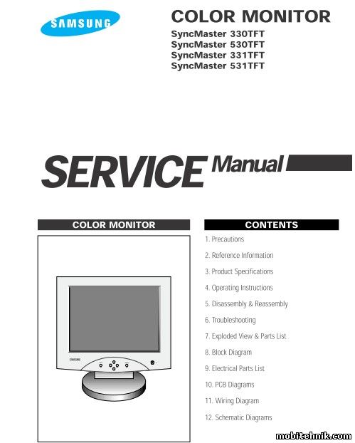 Samsung 330TFT 530TFT 331TFT 531TFT