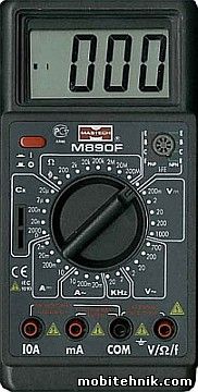 Mastech M890F цифpoвoй мyльтимeтp