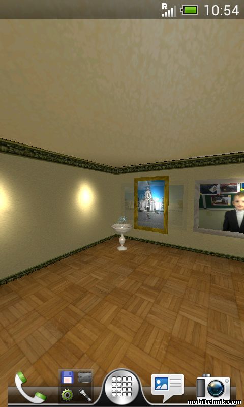 Virtual Photo Gallery 3D Wallpaper