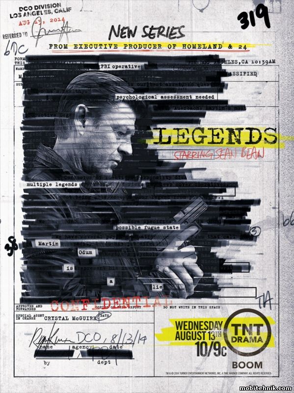 Легенды [Сезон: 1, Cерии: 1-10 из 10] (2014) WEB-DLRip {lostfilm}
